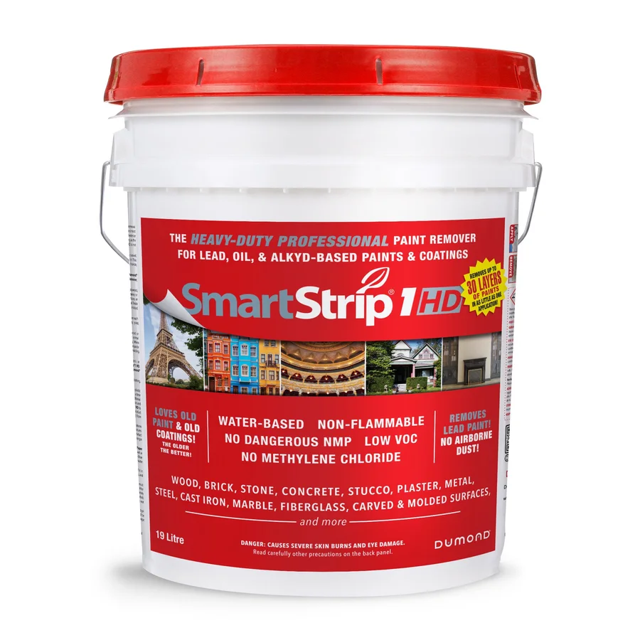 Smart Strip 1 HD pail with a red lid